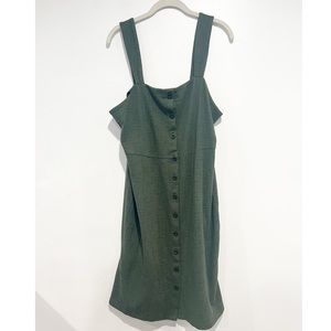 Madewell Button Front Dress